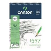 Canson 1557 Eskiz Çizim Defteri A3 120gr 50 Sayfa