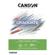 Canson Graduate Çizim Defteri Beyaz  A4 160gr 30 Sayfa