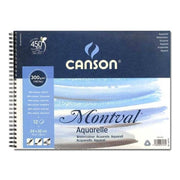 Canson Montval 24X32 300G 12S Spralli