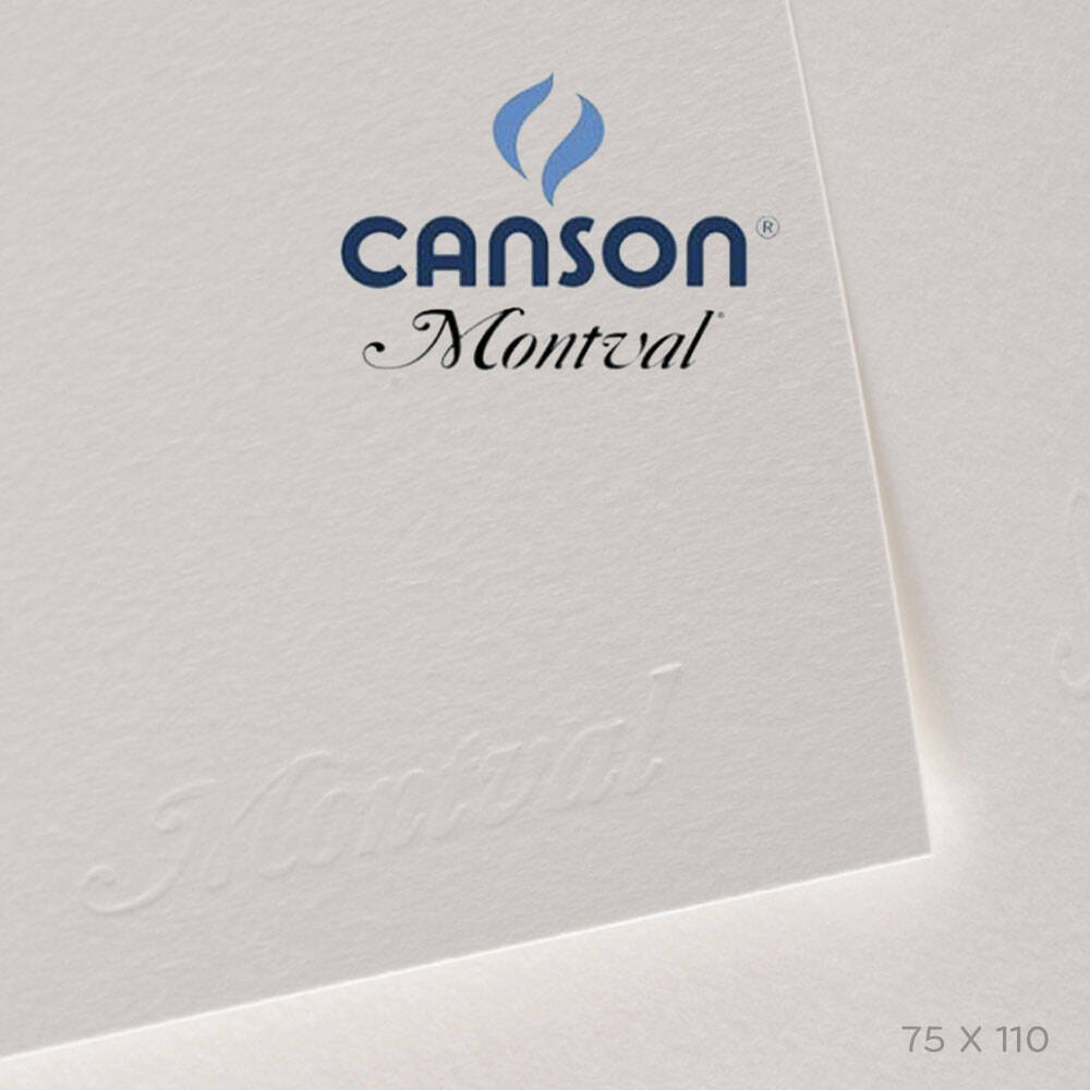 Canson Montval Aquarelle Watercolour 75x110 cm 300 gr