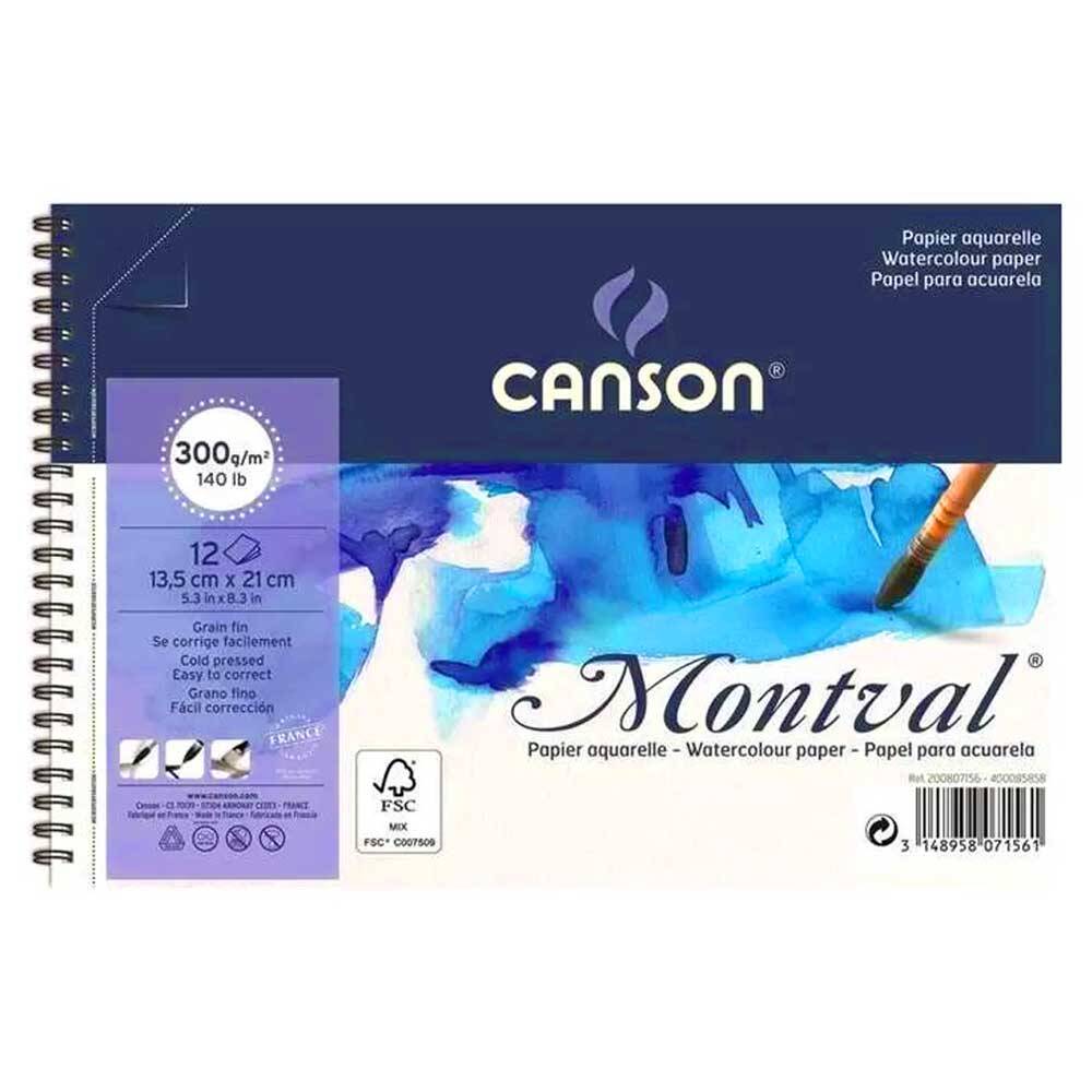 Canson Montval Suluboya Blok 13,5x21 cm 300 G