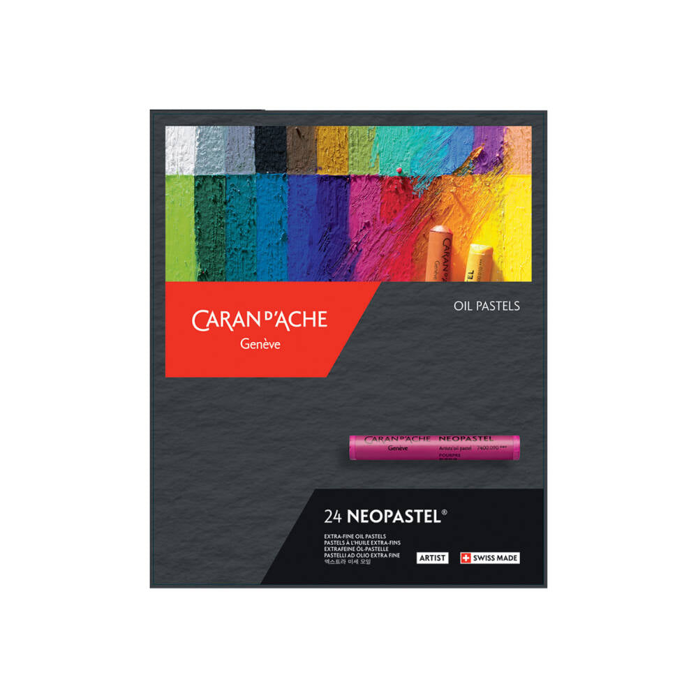 Caran d'Ache Neo Pastel Seti 24 Renk
