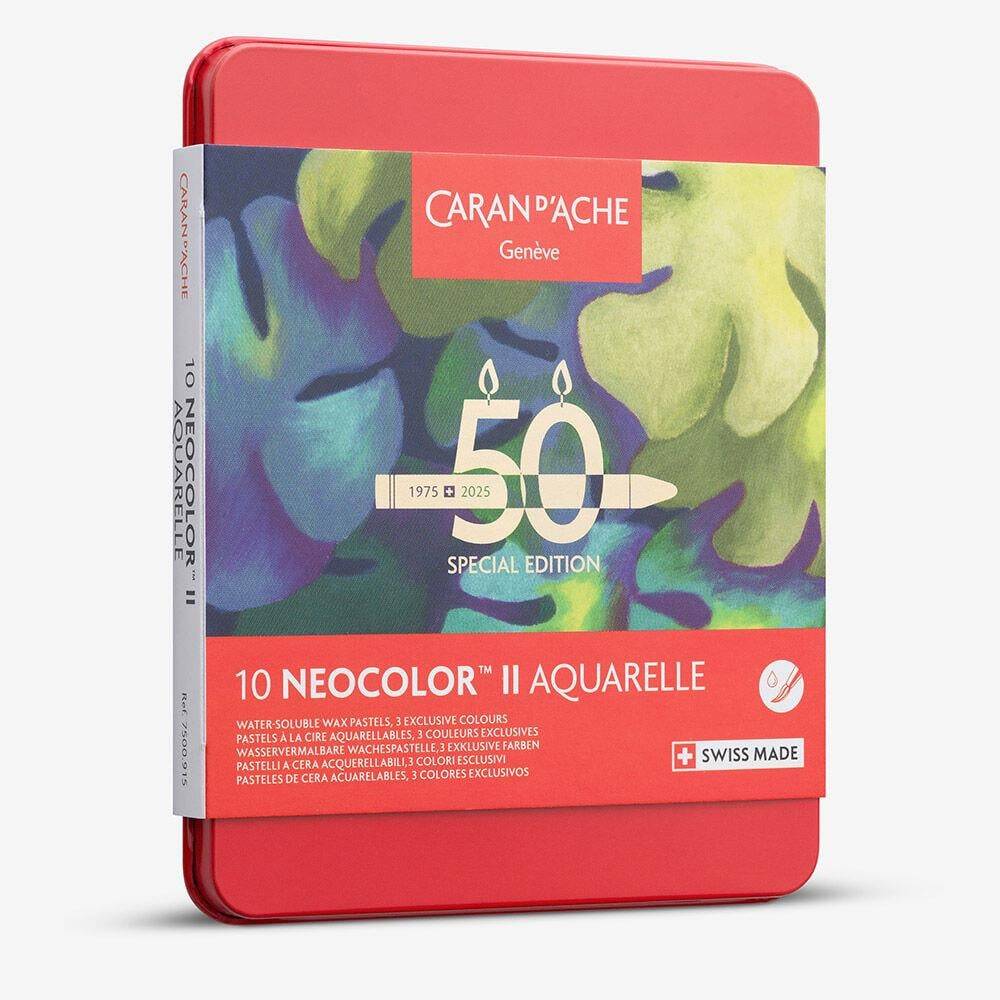 Caran d'Ache Neo Pastel Seti Lush 10 Renk