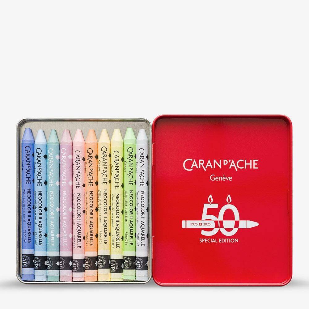 Caran d'Ache Neo Pastel Seti Pastel 10 Renk