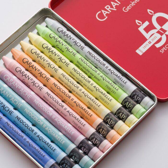 Caran d'Ache Neo Pastel Seti Pastel 10 Renk