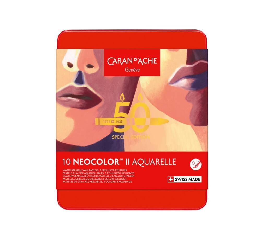 Caran d'Ache Neo Pastel Seti Portrait 10 Renk