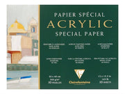 Clairefontaine Akrilik Blok 360Gr. 10 Yaprak - 30X40Cm