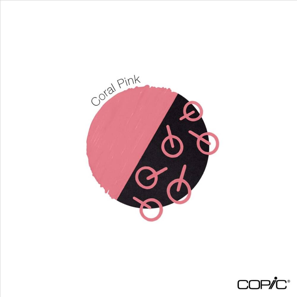 Copic Acrea Marker Coral Pink