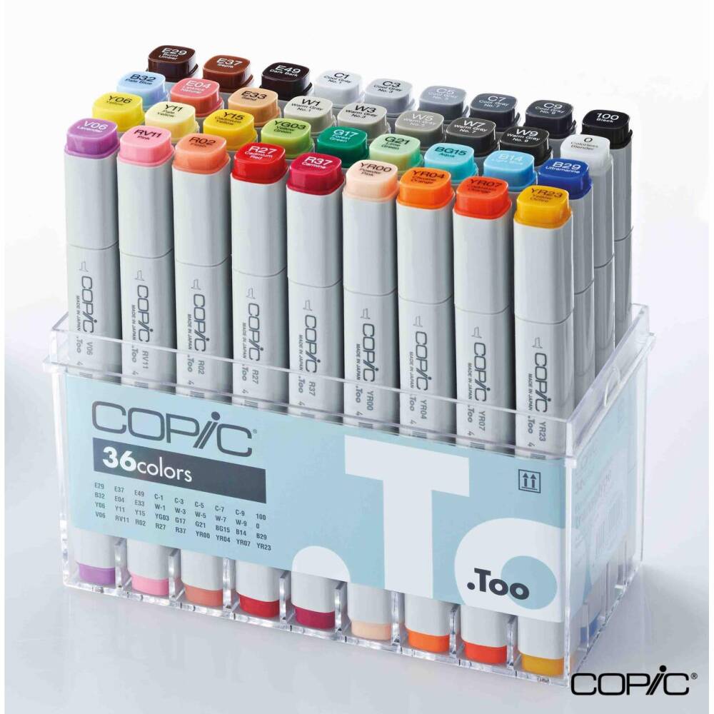 Copic Basc Classic Set 36'lı