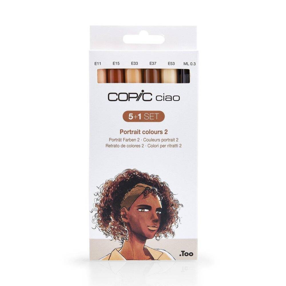 Copic Ciao 5+1 Set Portrait Colors 2