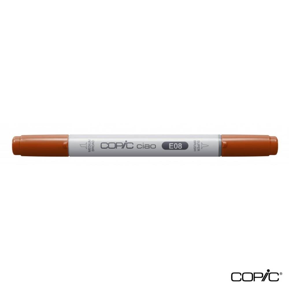 Copic Ciao Marker E 08 Brown