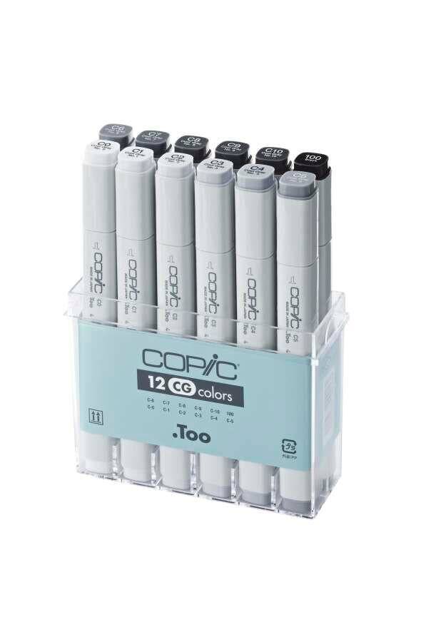 Copic Classic Cool Grey Set 12’li