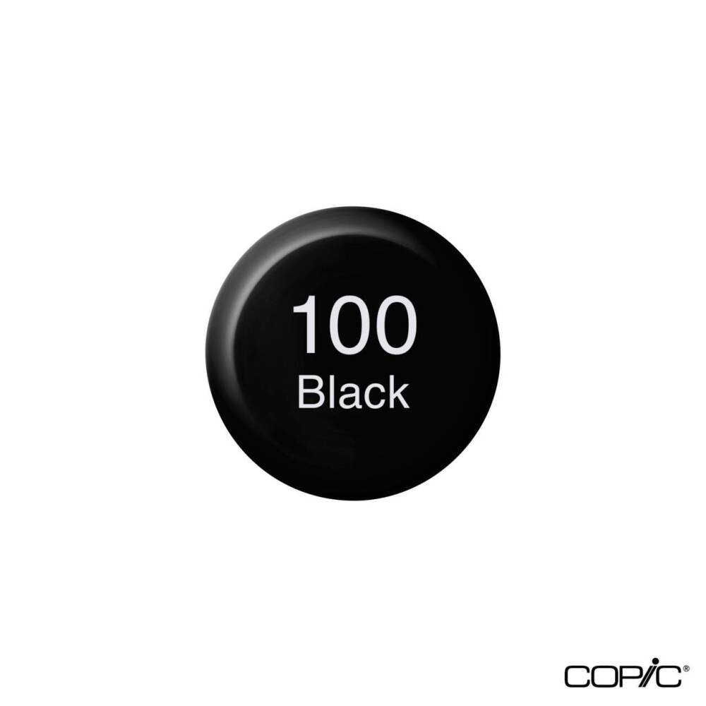 Copic Ink 100 Akrilik Kalem Mürekkebi Black