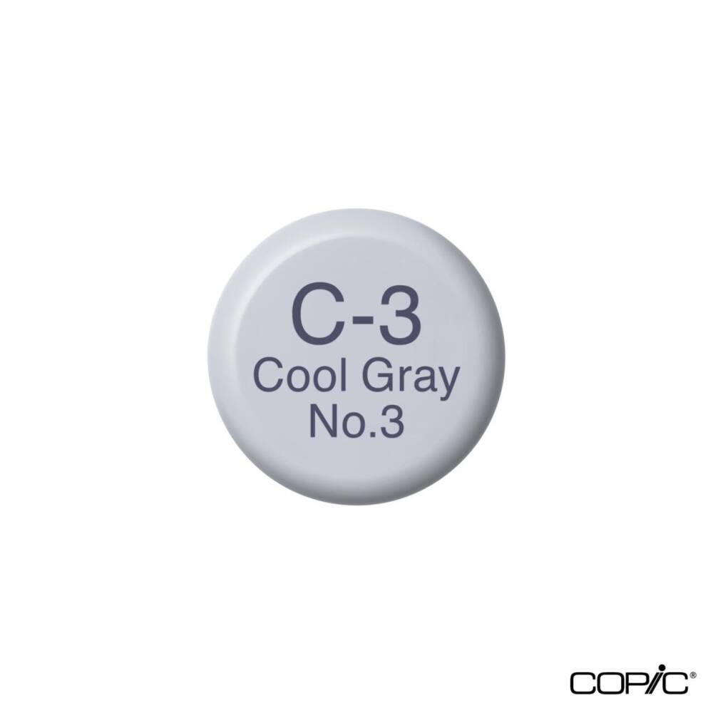 Copic Ink C 3 Akrilik Kalem Mürekkebi Cool Gray