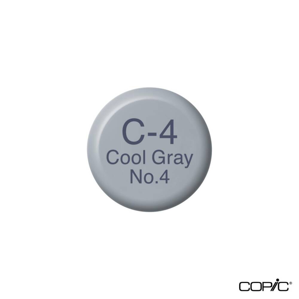 Copic Ink C 4 Akrilik Kalem Mürekkebi Cool Gray