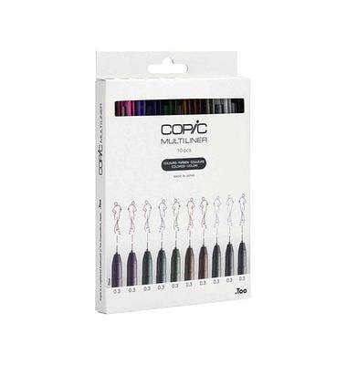 Copic Multiliner Classic Set 10'lu