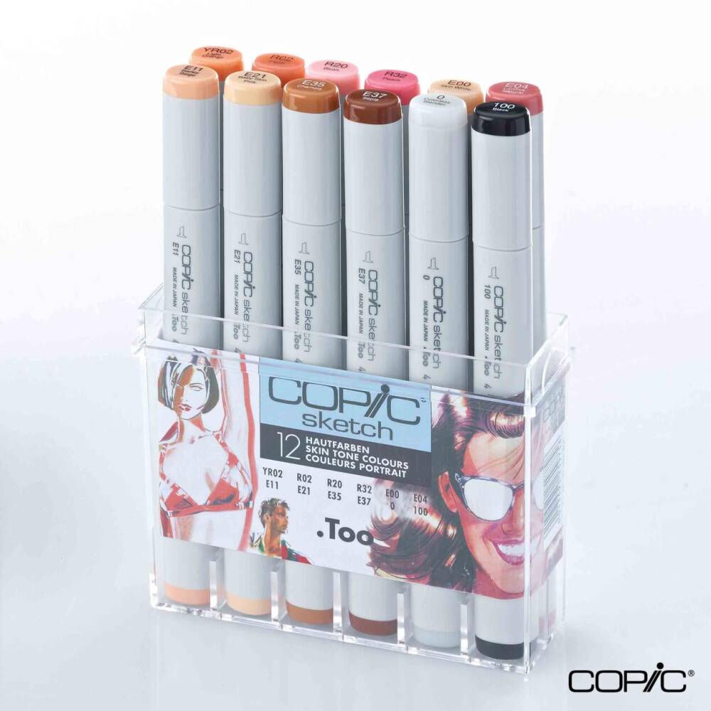 Copic Sketch Portrait Set 12'li