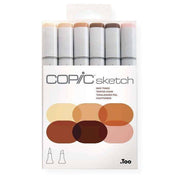Copic Sketch Skin Portrait Tones Set 6’lı