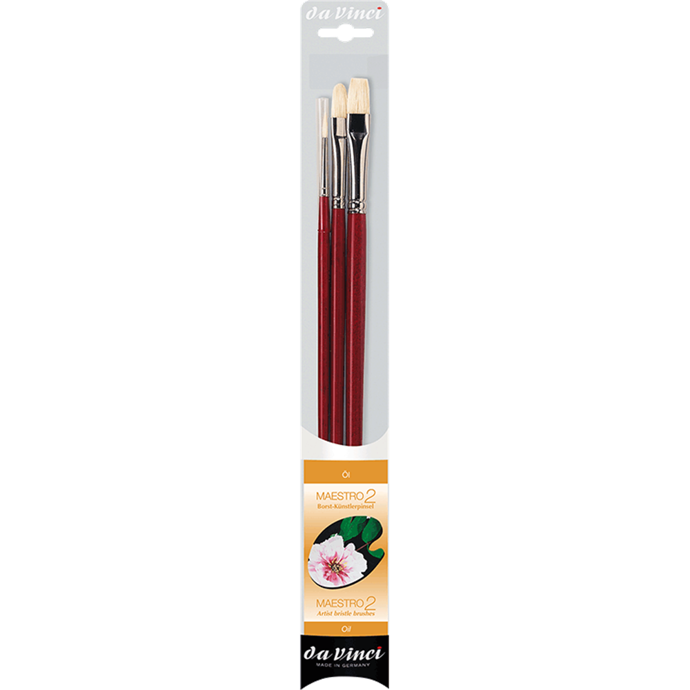 Da Vinci 5228 Seri No: 0 Bristle Oilpainting Set 7123-12 7423-10 7723-4