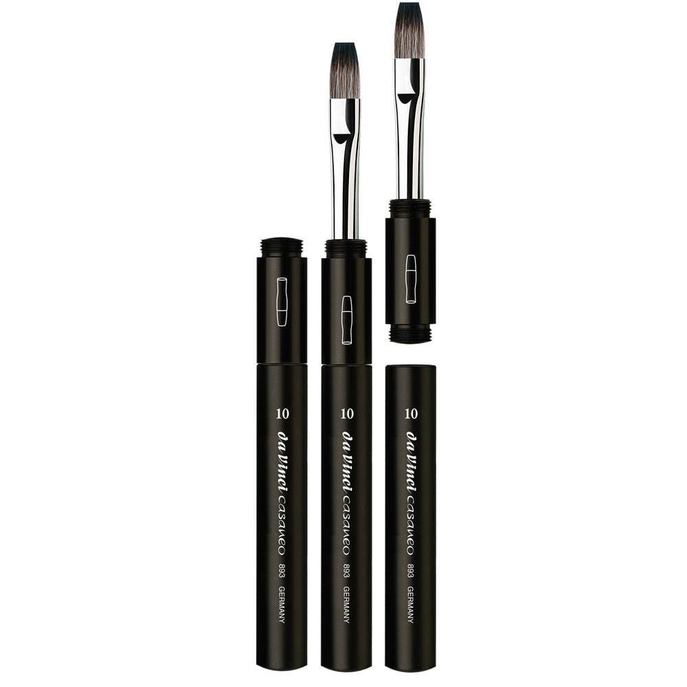 Da Vinci 893Tp Seri No: 10 Travel Brush ''Casaneo'' Brıght Crimped Synthetic Fibre