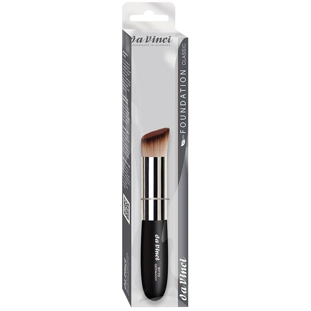 Da Vinci 9770 Seri Classic Foundation Stippling Brush Angled Smooth Synthetic Fibres No:0