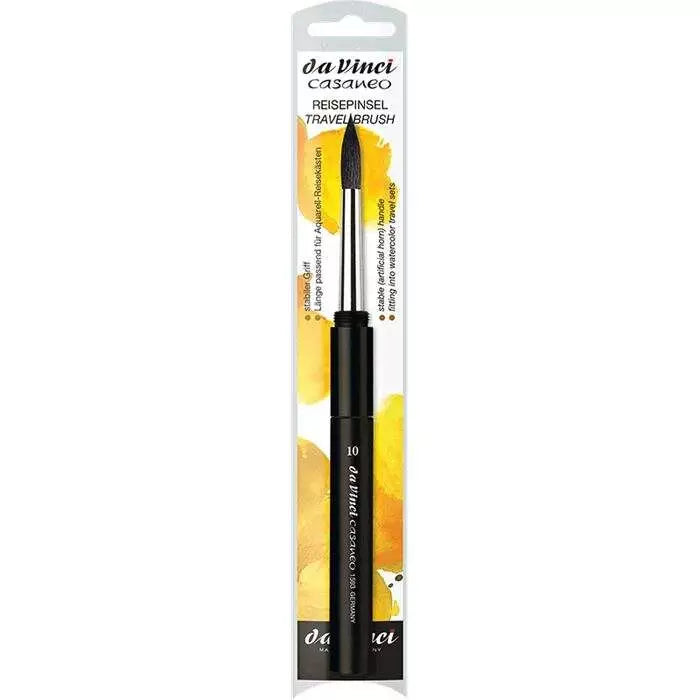 Da Vinci 1593Tp Seri Casaneo Water Colour Brush, Round, Extra Soft Synthetic Fibre No:10
