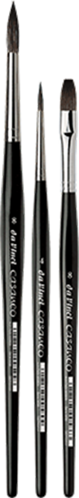 Da Vinci CASANEO Water Colour Brush 3'lü Set