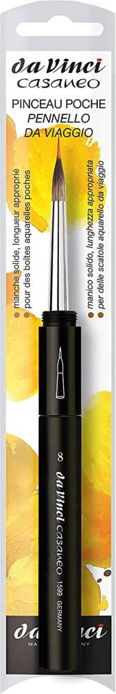 Da Vinci 1599Tp Seri No: 8 Casaneo Lıner Pocket Brush Extra Soft Synthetic Fibre