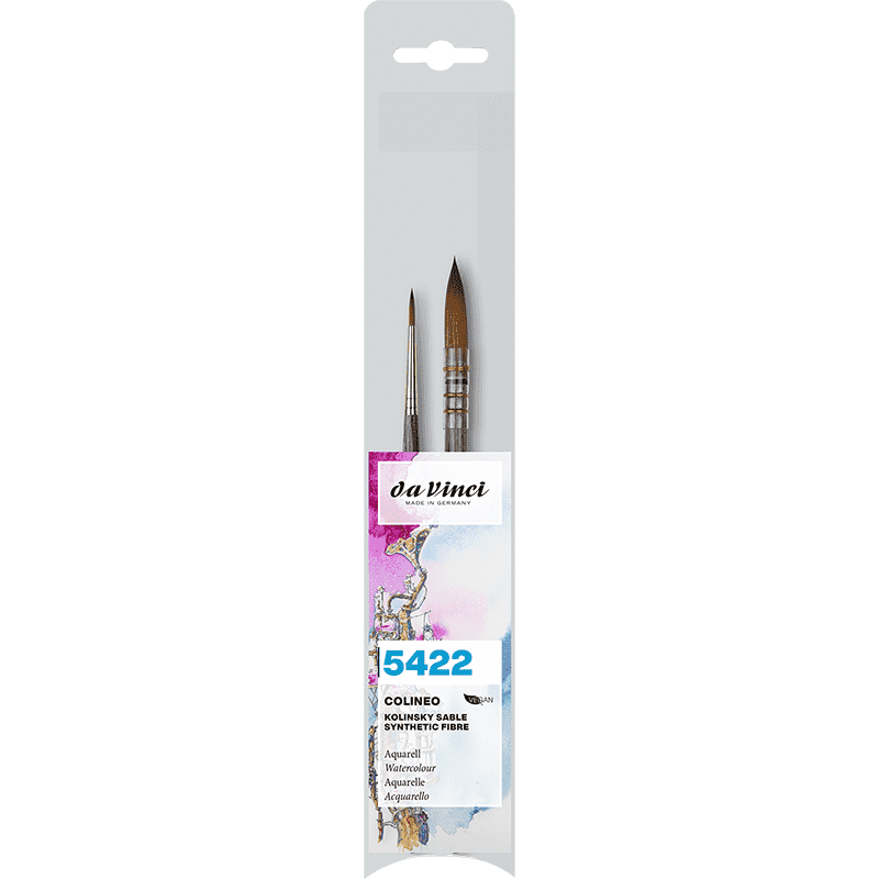 Da Vinci Colineo 2'li Suluboya Fırça Seti Seri 5422