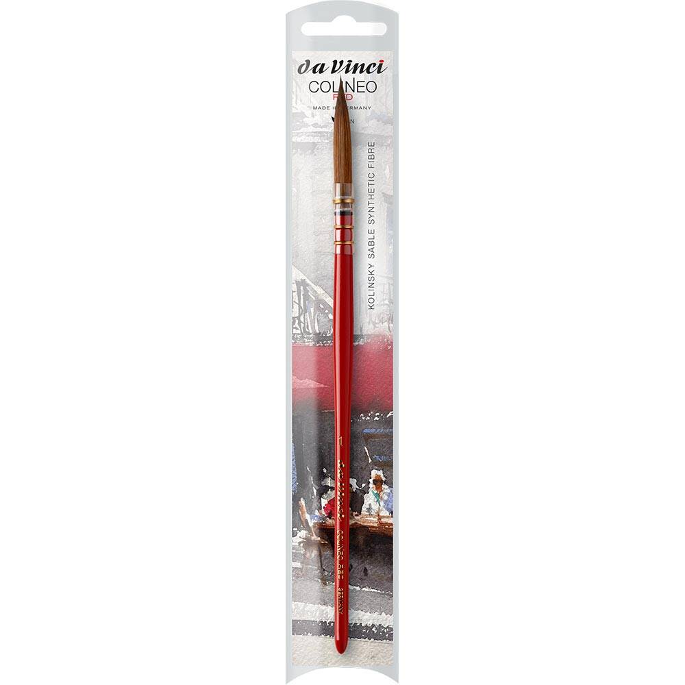 Da Vinci Colineo Red Suluboya Fırçası Ekstra Uzun No:1