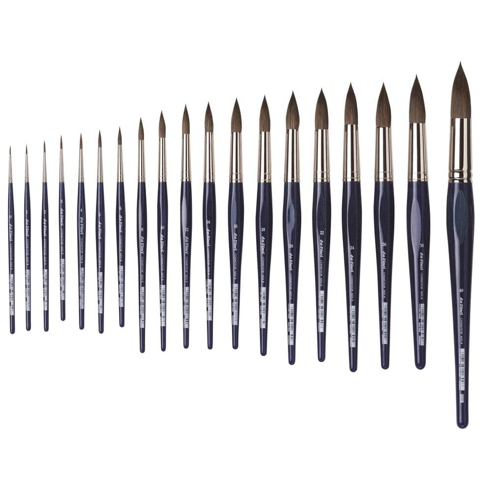 Da Vinci Cosmotop Mix B Yuvarlak Sulu Boya Fırçası Seri 5530 No:0