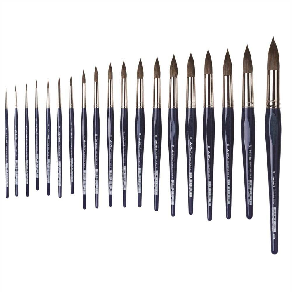 Da Vinci Cosmotop Mix B Yuvarlak Sulu Boya Fırçası Seri 5530 No:22