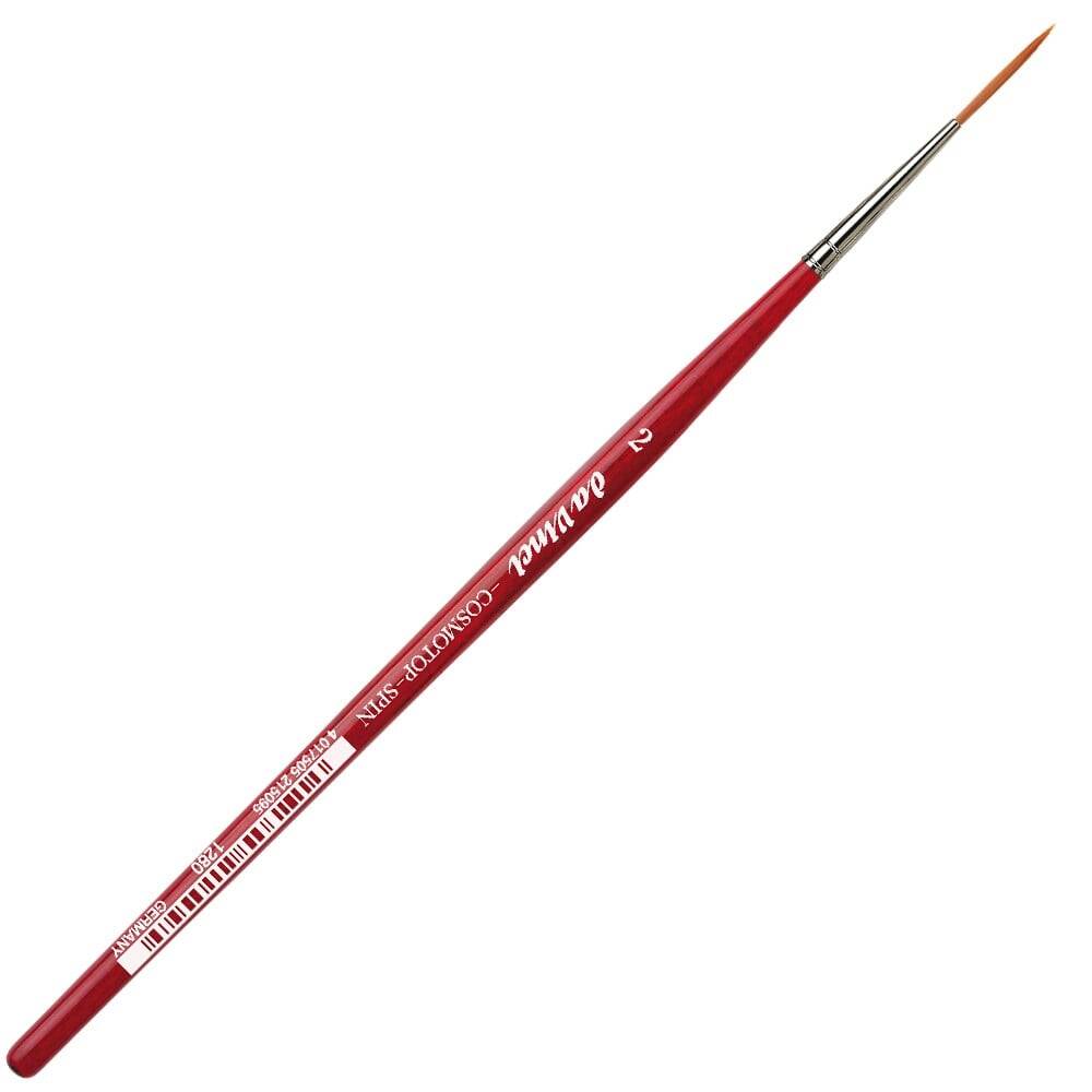 Da Vinci Cosmotop Spin Kahverengi Sentetik Uzun Çizgi Fırçası Seri 1280 No:2