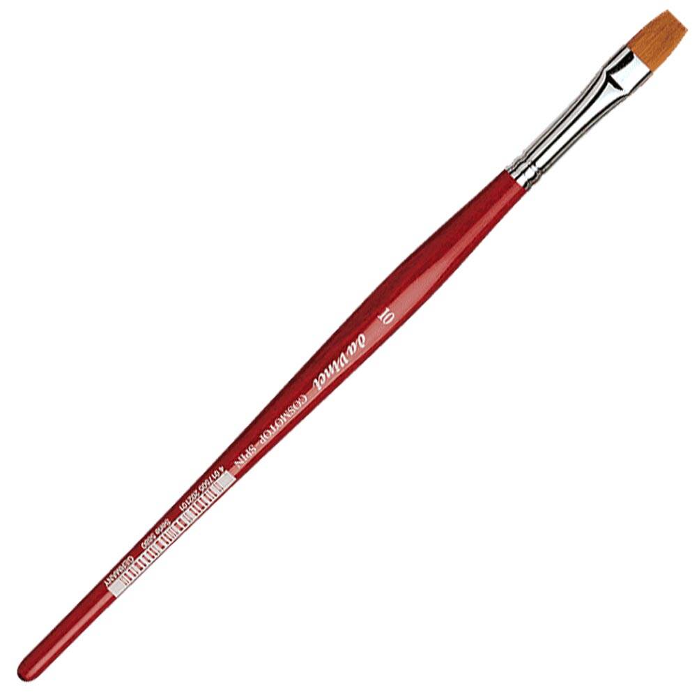 Da Vinci Cosmotop Spin Sentetik Düz Sulu Boya Fırçası Seri 5880 No:10
