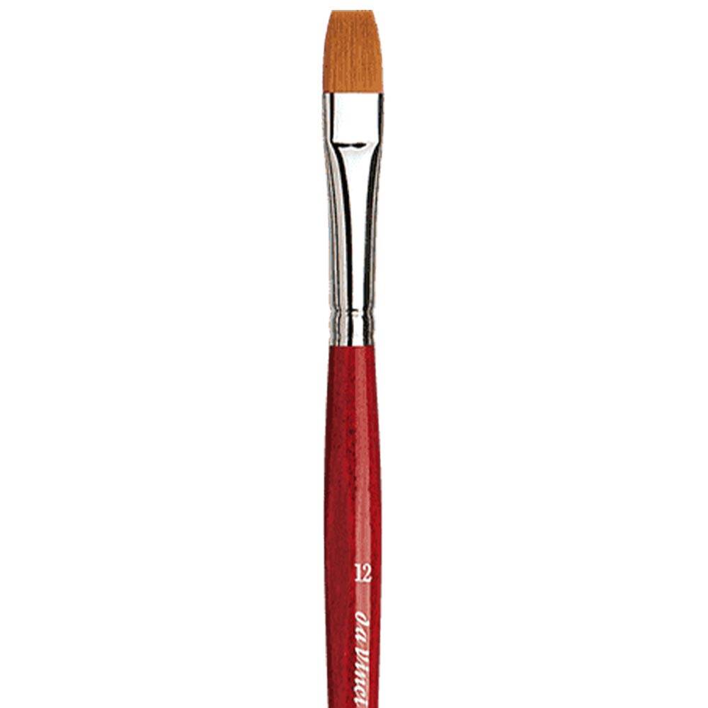 Da Vinci Cosmotop Spin Sentetik Düz Sulu Boya Fırçası Seri 5880 No:12