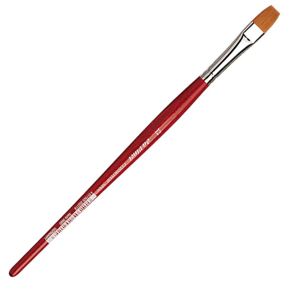 Da Vinci Cosmotop Spin Sentetik Düz Sulu Boya Fırçası Seri 5880 No:12
