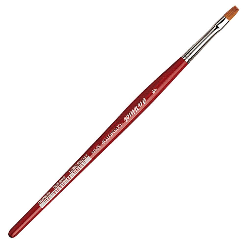 Da Vinci Cosmotop Spin Sentetik Düz Sulu Boya Fırçası Seri 5880 No:4