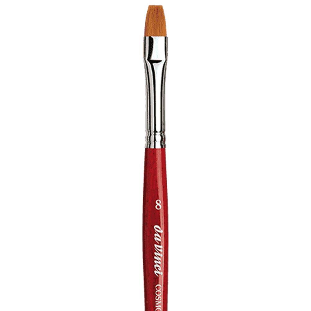 Da Vinci Cosmotop Spin Sentetik Düz Sulu Boya Fırçası Seri 5880 No:8