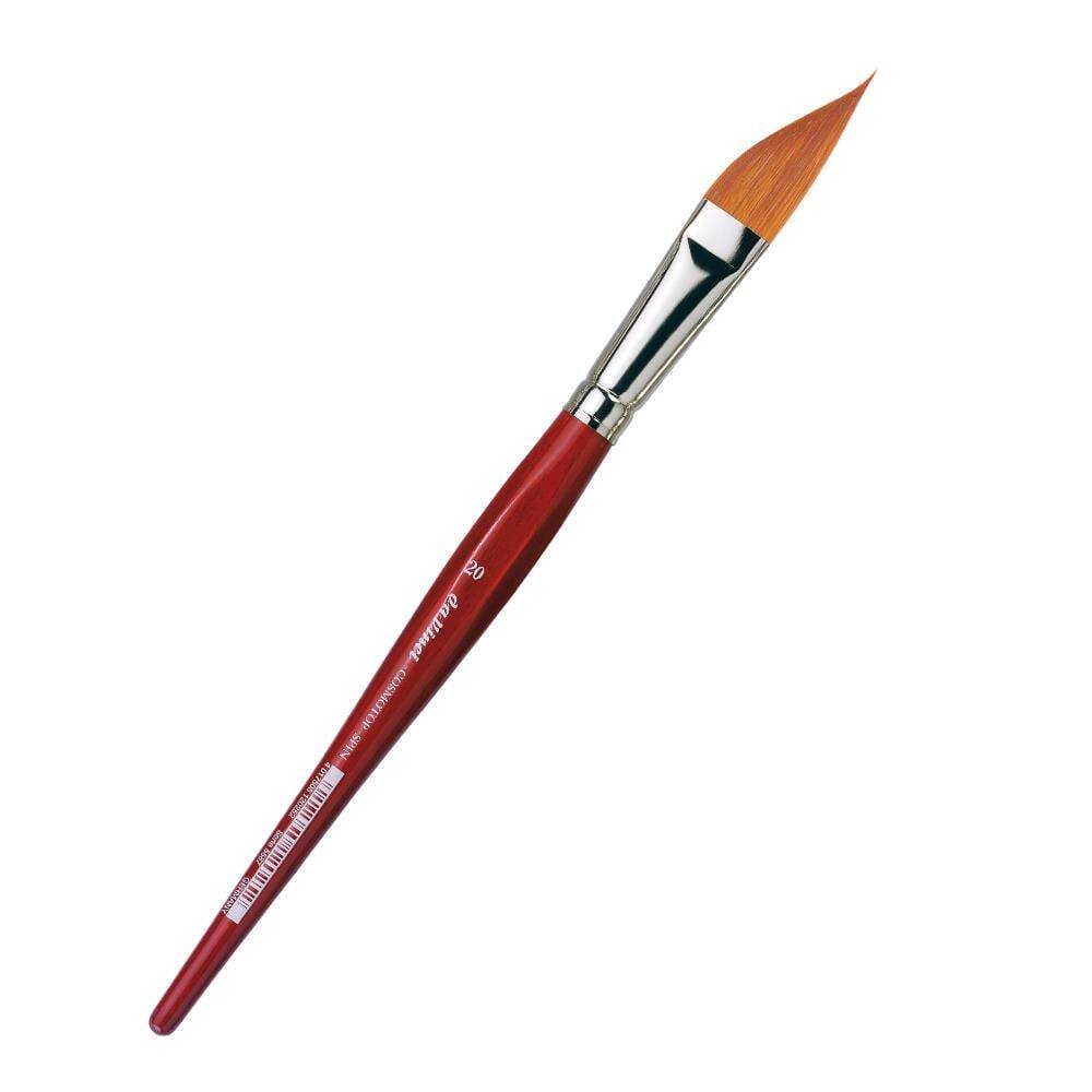 Da Vinci Cosmotop Spin Sentetik Yan Kesik Sulu Boya Çizgi Fırçası Seri 5587 No:20