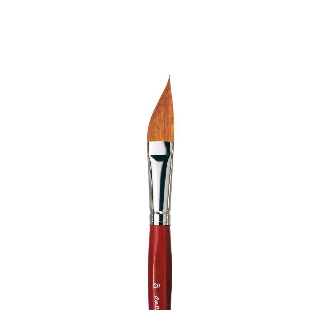 Da Vinci Cosmotop Spin Sentetik Yan Kesik Sulu Boya Çizgi Fırçası Seri 5587 No:20