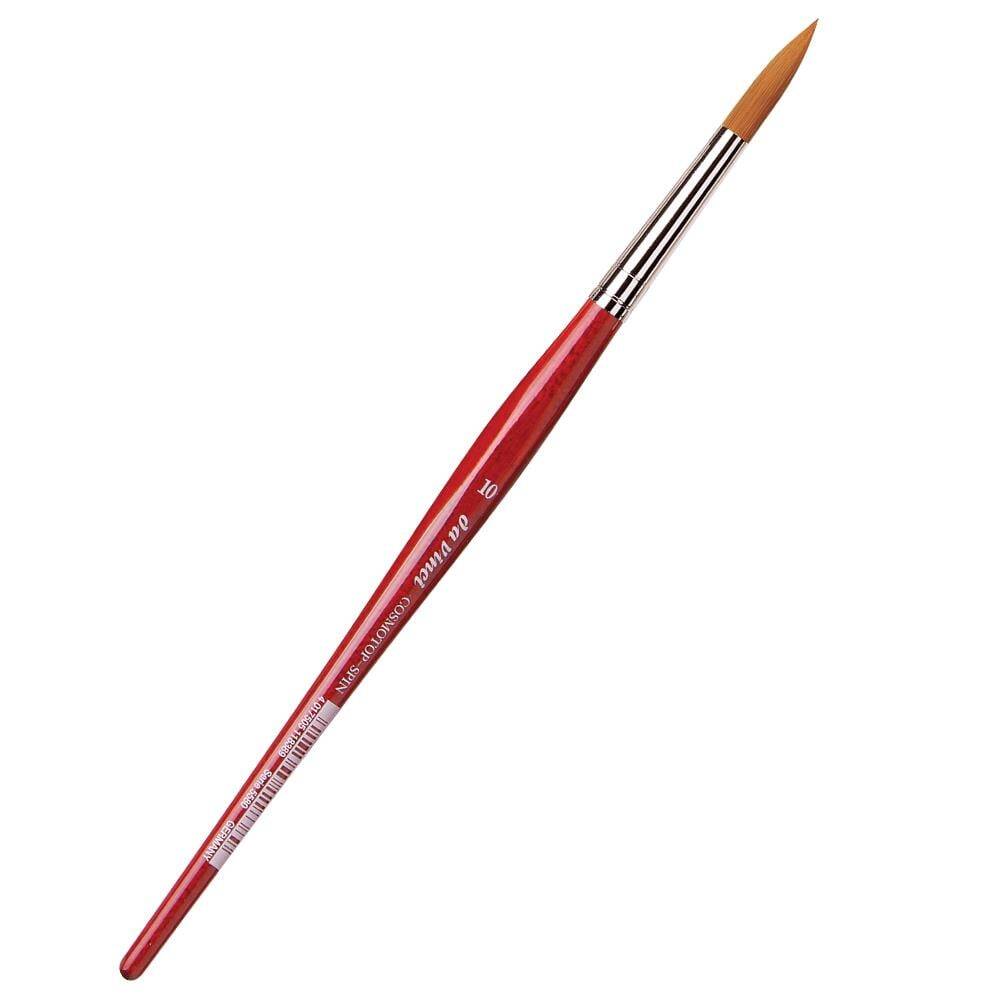 Da Vinci Cosmotop Spin Sentetik Yuvarlak Sulu Boya Fırçası Seri 5580 No:10