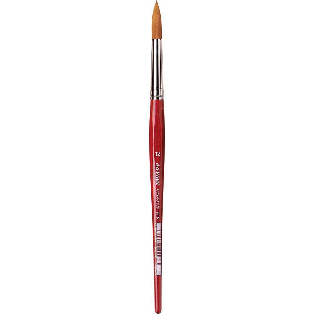Da Vinci Cosmotop Spin Sentetik Yuvarlak Sulu Boya Fırçası Seri 5580 No:12