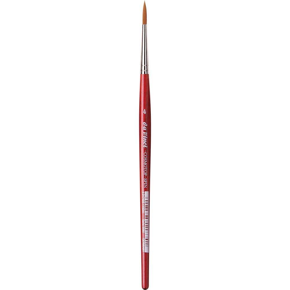 Da Vinci Cosmotop Spin Sentetik Yuvarlak Sulu Boya Fırçası Seri 5580 No:4