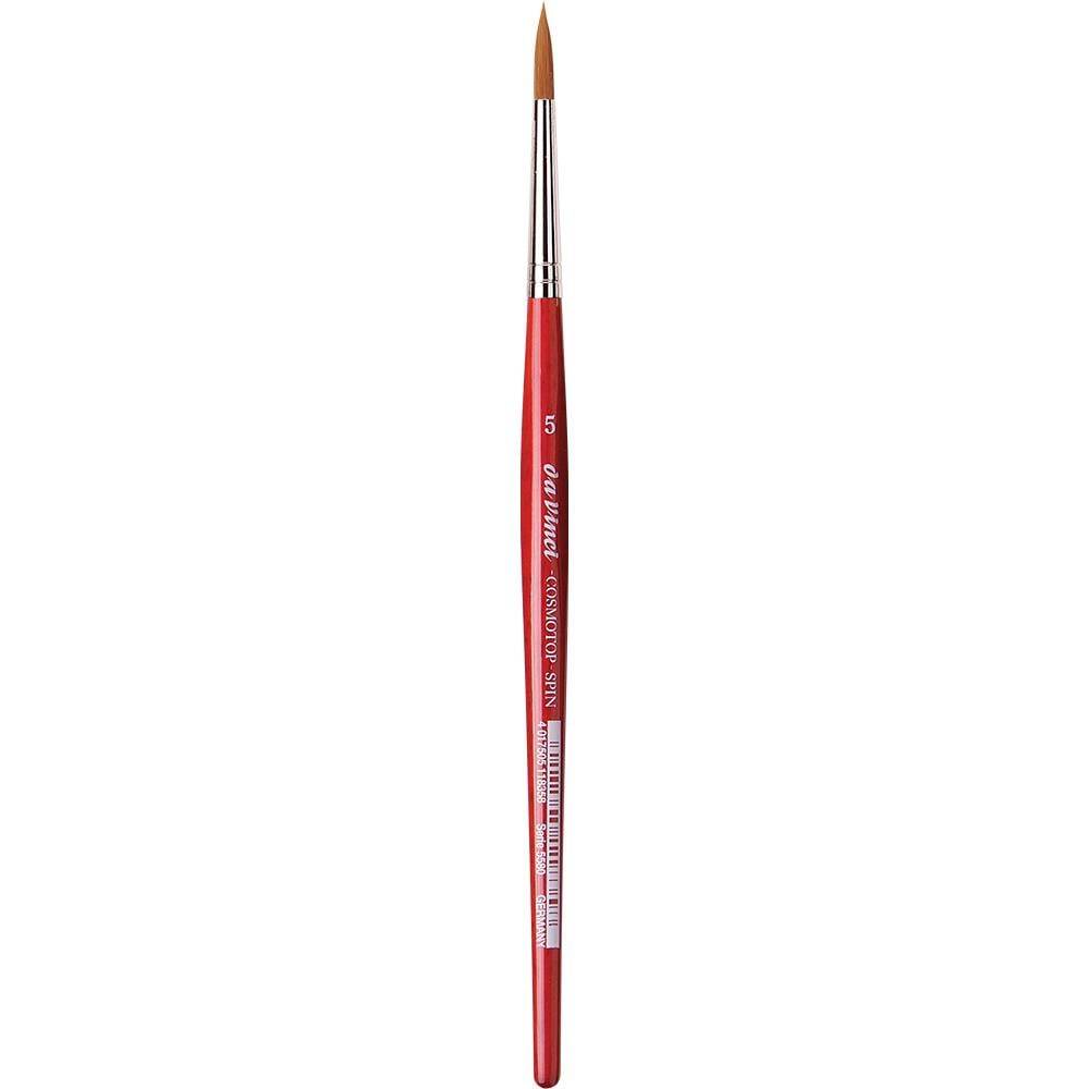 Da Vinci Cosmotop Spin Sentetik Yuvarlak Sulu Boya Fırçası Seri 5580 No:5