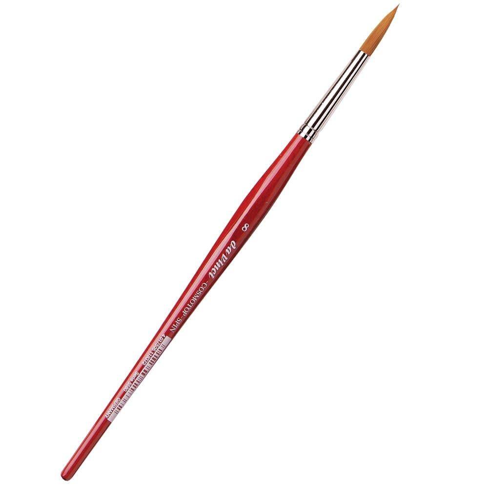 Da Vinci Cosmotop Spin Sentetik Yuvarlak Sulu Boya Fırçası Seri 5580 No:8