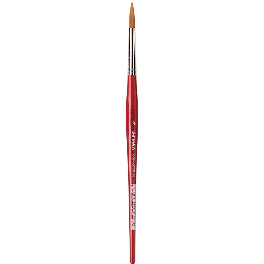 Da Vinci Cosmotop Spin Sentetik Yuvarlak Sulu Boya Fırçası Seri 5580 No:8