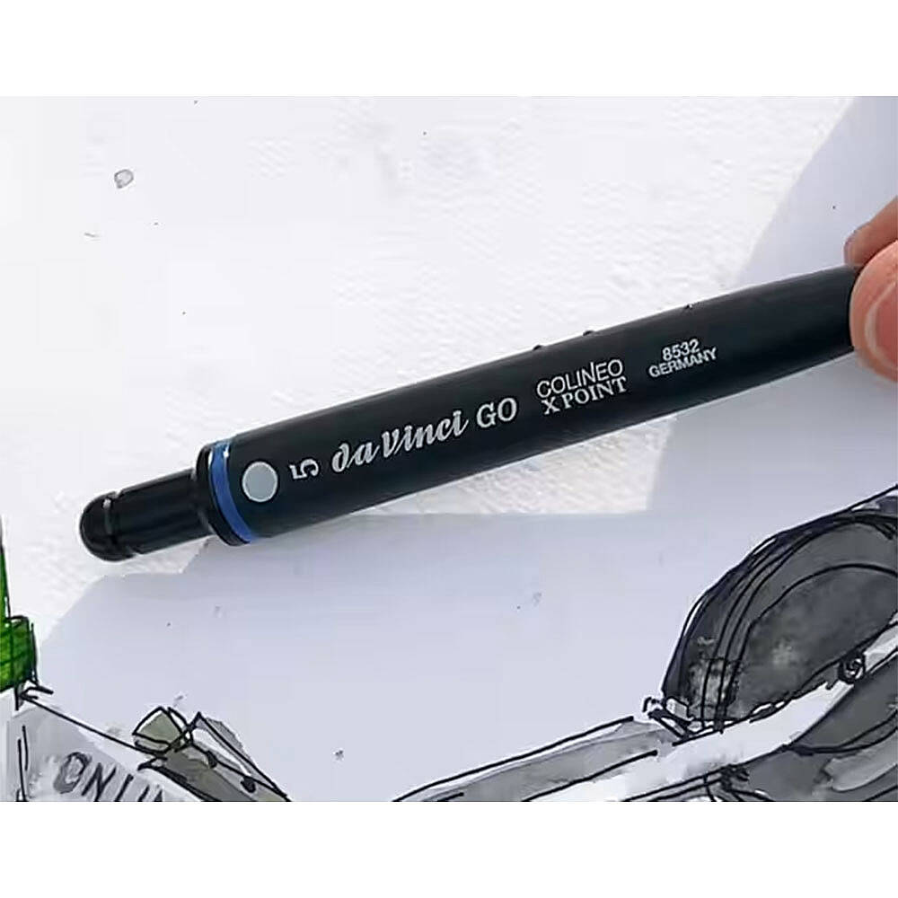 Da Vinci GO Colineo Ekstra Pointed Suluboya Fırçası Seri 8532 No:8