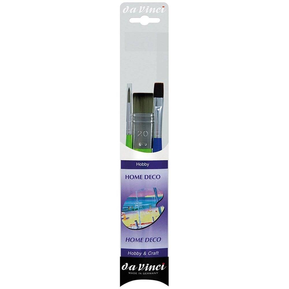 Da Vinci Home Deco Sentetik Hobi Craft Fırça Seti Seri 5292