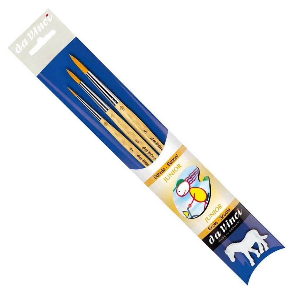 Da Vinci Junior Okul Hobi Fırça Seti Oyuncak Hayvanlı Seri 4212
