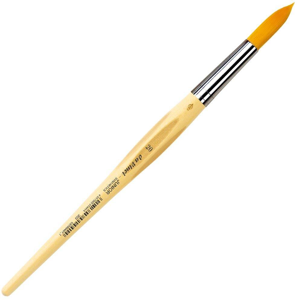 Da Vinci Junior Sentetik Yuvarlak Fırçası Seri 303 No:20